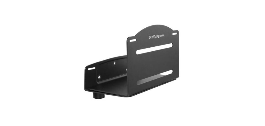 StarTech.com Soporte Ajustable de CPU para Pared - Base Ajustable de Ordenador para Pared - Bracket de Montaje para Ordenador