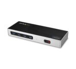 StarTech.com Station d'Accueil Double Écran 4K60Hz DisplayPort et HDMI - Dock USB-C et USB-A - Dock USB 3.0 pour PC Portables USB-C ou USB-A - 6x USB Type-A, GbE - USB 3.1 Gen 1 - Mac/Windows