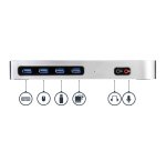 StarTech.com Station d'Accueil Double Écran 4K60Hz DisplayPort et HDMI - Dock USB-C et USB-A - Dock USB 3.0 pour PC Portables USB-C ou USB-A - 6x USB Type-A, GbE - USB 3.1 Gen 1 - Mac/Windows