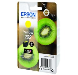 Epson Kiwi Singlepack Yellow 202 Claria Premium Ink