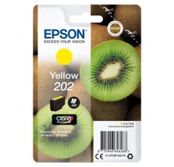 Epson Kiwi Singlepack Yellow 202 Claria Premium Ink