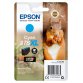 Epson Squirrel Singlepack Cyan 378XL Claria Photo HD Ink