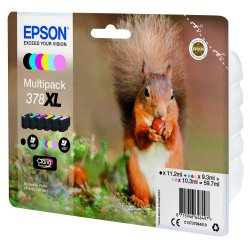 Epson 378XL Pack 6 cartouches couleurs pour imprimante jet d'encre