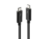 Cable Thunderbolt 1 m 20 Gbit/s Negro Lindy 41556