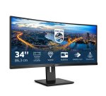 Philips B Line 345B1C/00 écran plat de PC 86,4 cm (34") 3440 x 1440 pixels Quad HD LCD Noir