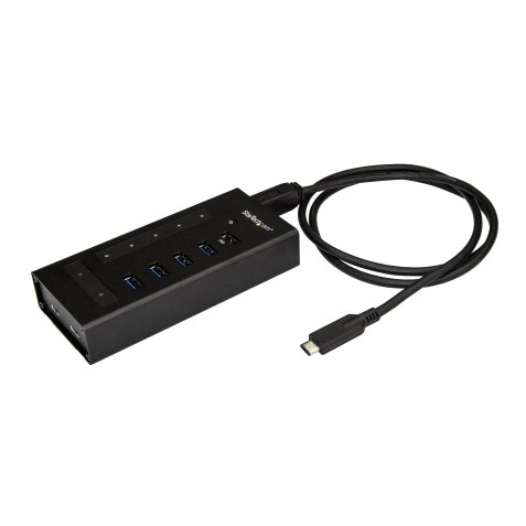 StarTech.com 7 Port USB Hub - Metall - USB-C zu 5x USB-A und 2x USB-C - USB 3.0