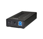 StarTech.com Hub USB-C à 7 ports en métal - USB Type-C vers 5x USB A et 2x USB-C - USB 3.0 - 5Gbps