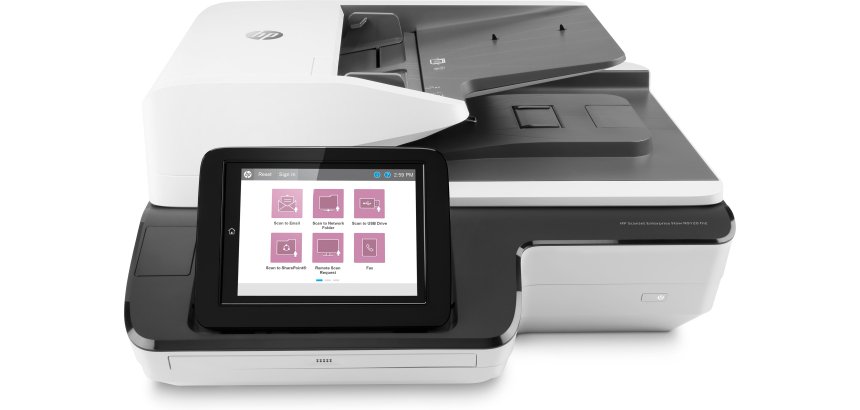 HP Scanjet Enterprise Flow N9120 fn2 Scanner à plat et chargeur automatique 600 x 600 DPI A3 Noir, Blanc