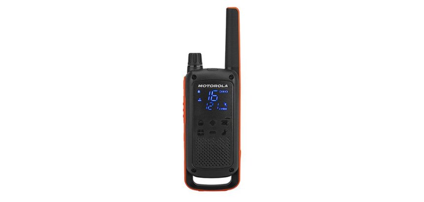 Motorola Talkabout T82 two-way radios 16 canales 446 - 446.2 MHz Negro, Naranja