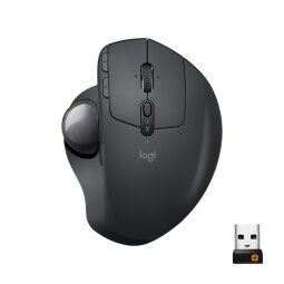 Ratón ergonómico Logitech MX Ergo mano derecha RF Wireless + Bluetooth Trackball 440 DPI