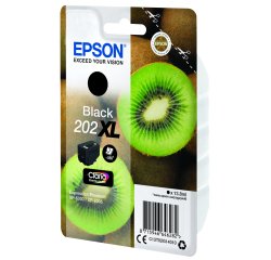 Epson Kiwi Singlepack Black 202XL Claria Premium Ink