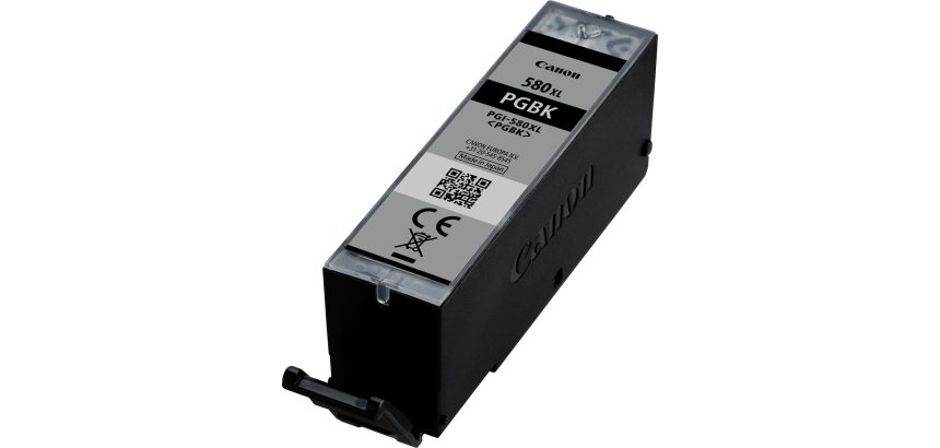 Canon PGI-580PGBK XL Cartouche Haute Capacité noire pigmentée pour imprimante jet d'encre