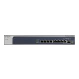 NETGEAR XS508M No administrado 10G Ethernet (100/1000/10000) Gris, Plata