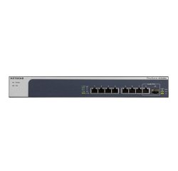 NETGEAR XS508M No administrado 10G Ethernet (100/1000/10000) Gris, Plata