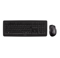 CHERRY DW 5100 Ensemble Clavier & Souris sans fil, noir, USB, AZERTY - FR