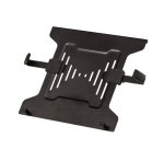 Plateau pour notebook sur bras de moniteur, noir