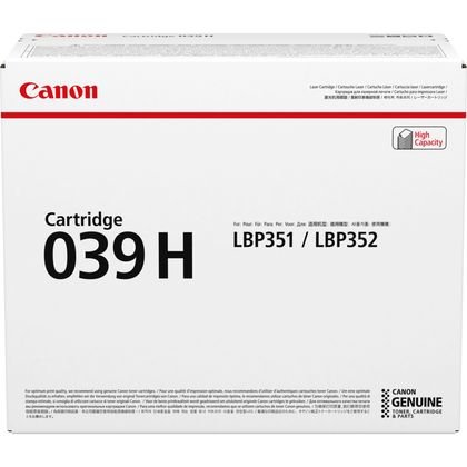 Canon CRG-039 H Cartouche de toner 1 pièce(s) Original Noir