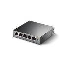 TP-Link TL-SG1005P Non-géré Gigabit Ethernet (10/100/1000) Connexion Ethernet, supportant l'alimentation via ce port (PoE) Noir
