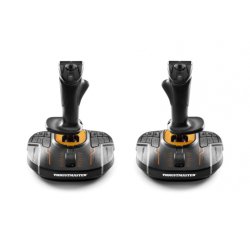 Thrustmaster T.16000M FCS SPACE SIM DUO Black, Orange USB Joystick Analogue / Digital PC