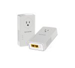 NETGEAR PLP2000-100FRS Adaptateur réseau CPL 2000 Mbit/s Ethernet/LAN Blanc 2 pièce(s)