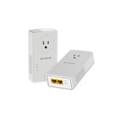 NETGEAR PLP2000-100FRS Adaptateur réseau CPL 2000 Mbit/s Ethernet/LAN Blanc 2 pièce(s)