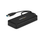 StarTech.com Mini Dock USB 3.0 - Station d'Acceuil USB-A Double Écran avec Vidéo DisplayPort 4K 60Hz & Gigabit Ethernet - Câble 30 cm - Adaptateur USB 3.1 Gen 1 Type-A pour PC Portable