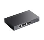 TP-Link TL-SG1005P-PD commutateur réseau Gigabit Ethernet (10/100/1000) Connexion Ethernet, supportant l'alimentation via ce port (PoE) Noir