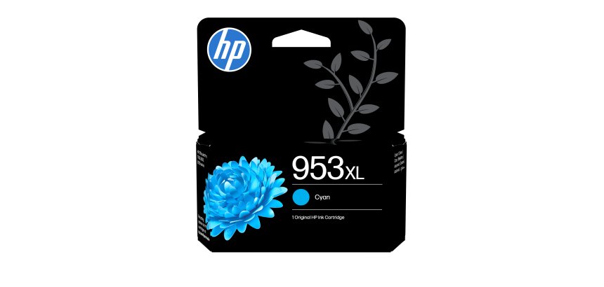 HP Cartucho de tinta Original 953XL de alto rendimiento cian