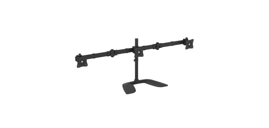 StarTech.com Support de bureau articulé pour trois écrans en acier robuste et aluminium