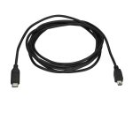 StarTech.com Cable de 2m USB-C a Mini USB-B - Cable Adaptador USB Tipo C a USB Mini B