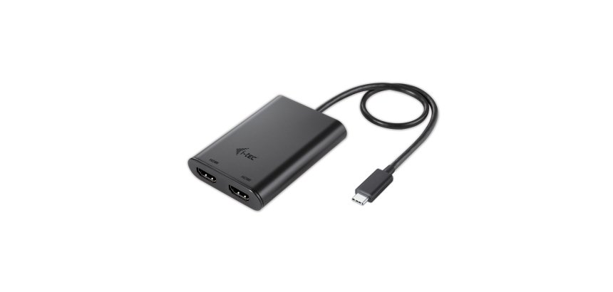 i-tec USB-C 3.1 Dual 4K HDMI Video Adapter