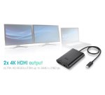 i-tec USB-C 3.1 Dual 4K HDMI Video Adapter