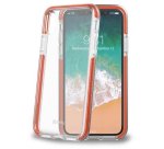 Celly HEXAGON900OR mobile phone case 14.7 cm (5.8") Shell case Orange, Transparent