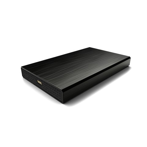 CoolBox CAJA/CARCASA HDD/SSD 2.5" SLIMCHASE SCA2523C USB-C 3.2 GEN1 ALUMINIO NEGRO