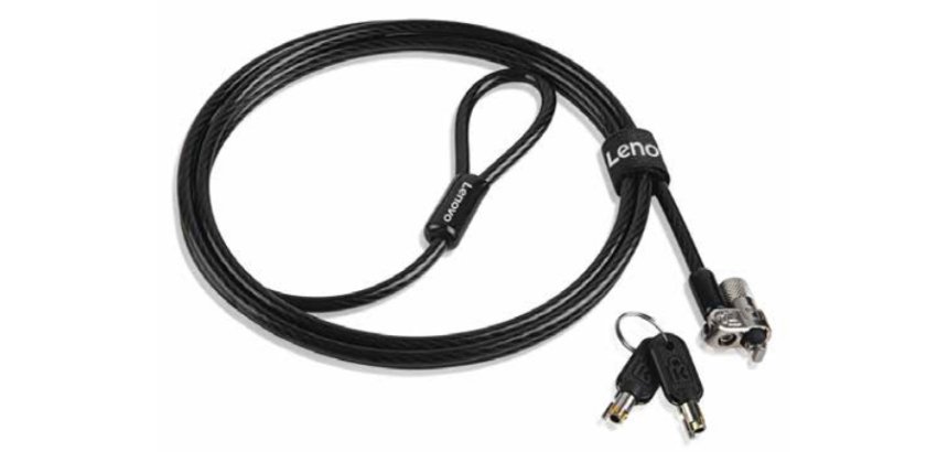 Lenovo 4Z10P40247 câble antivol Noir 1,8 m