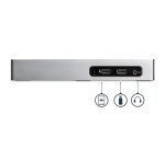 StarTech.com Station d'Accueil USB 3.0 à Double Écran - Dock Universel Type-A pour PC/Ordinateur Portable avec HDMI et DVI/VGA - Hub USB 3.1 Gen 1 5Gbps à 6 Ports, Gbe, Audio - Windows & Mac