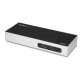 StarTech.com Dual Monitor USB 3.0 Docking Station - Notebook Dockingstation mit HDMI- und DVI/VGA Video - 6 Port USB 3.1 Gen 1 5Gbit/s Multimedia-Hub, GbE, Audio - USB-A - Windows und Mac