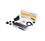 StarTech.com Docking Station USB 3.0 - Laptop Dock per doppio monitor con HDMI e DVI/VGA Video - Hub a 6 porte USB 3.1 Gen 1 5Gbps, GbE, Audio - Dock Universale Type-A - Windows & Mac