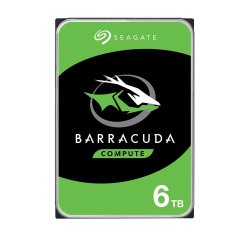 Seagate Barracuda 6TB disque dur 6 To 5400 tr/min 256 Mo 3.5" Série ATA III