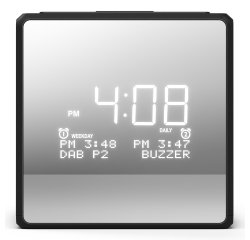Philips TAR4600/10 alarm clock Digital alarm clock Black