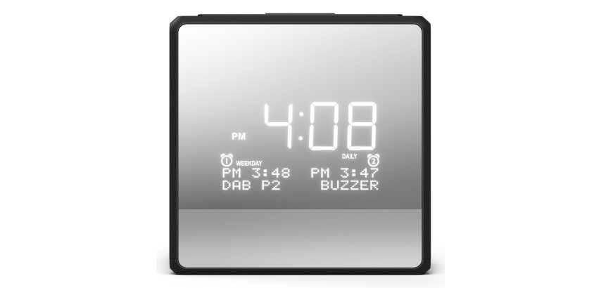 Philips TAR4600/10 wekker Digitale wekker Zwart