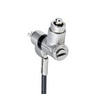 StarTech.com Antivol Universel 3-en-1 pour Ordinateur Portable, Câble de Verrouillage de 2m à Clé Maîtresse, Compatible avec Noble Wedge®/Nano/K-Slot, Serrure Universelle, Câble Antivol Résistant aux Coupures