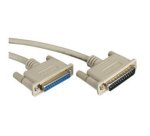 Nilox NX090303102 serial cable White 9 m DB-25