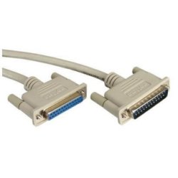 Nilox NX090303102 serial cable White 9 m DB-25