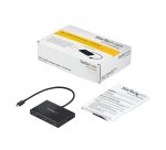 StarTech.com Adattatore USB-C HDMI a 3 porte - Hub MST da USB Tipo-C a HDMI - Per Doppio monitor 4K30Hz o triplo 1080p, Cavo integrato 30cm; Solo Windows Sostituito da MST14CD123HD