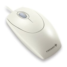 CHERRY WHEELMOUSE OPTICAL Souris filaire, gris clair, PS2/USB