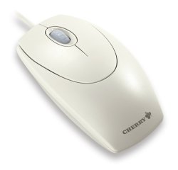 CHERRY WHEELMOUSE OPTICAL Souris filaire, gris clair, PS2/USB
