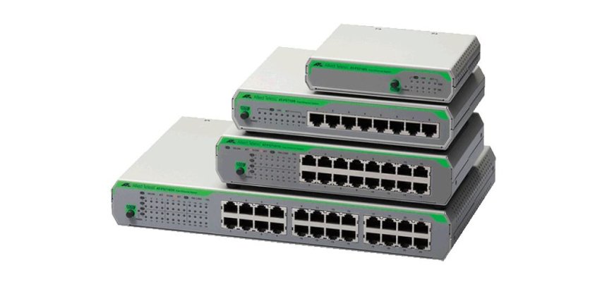 Allied Telesis AT-FS710/8-50 No administrado Fast Ethernet (10/100) Gris