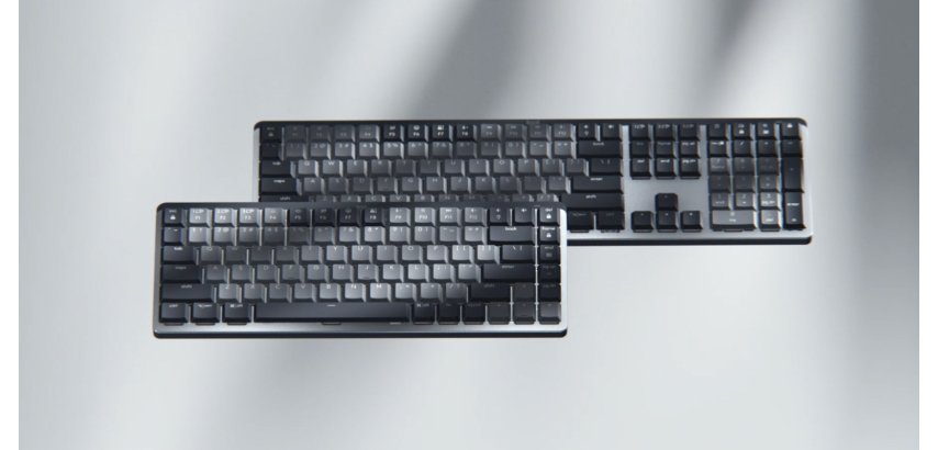 Logitech Master MX Mechanical clavier Bureau RF sans fil + Bluetooth AZERTY Français Graphite