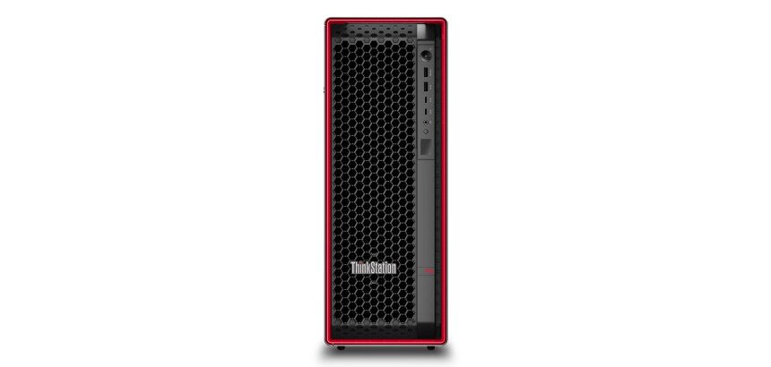 Lenovo ThinkStation P5 Intel Xeon W W3-2525 32 GB DDR5-SDRAM 1 TB SSD Windows 10 Pro for Workstations Tower Workstation Black, Red